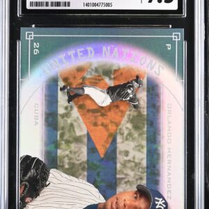 CGC Cards | Mint +9.5 | Baseball 2000 SP Authentic United Nations UN3 Orlando Hernandez (Graded)